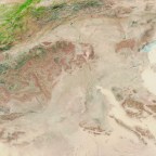 Extratropical storms lead to rare flooding in the Sahara desert